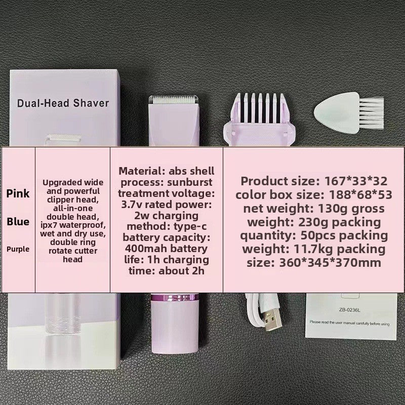 Full body hair removal device