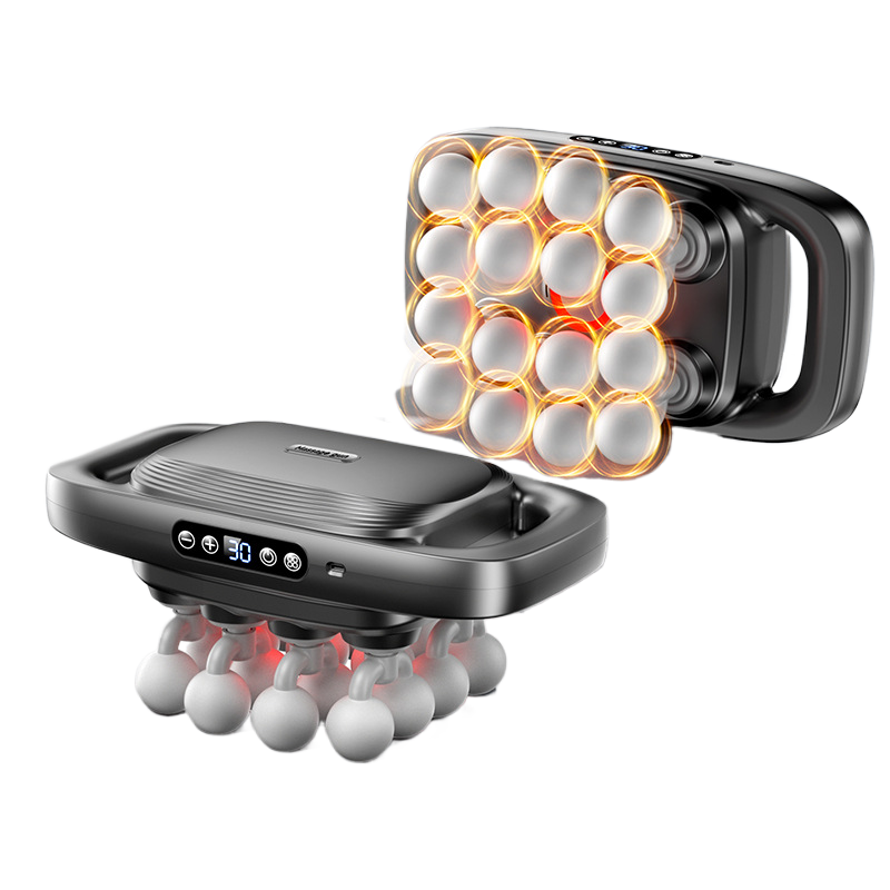 Multi-Head Deep Tissue Massage Gun