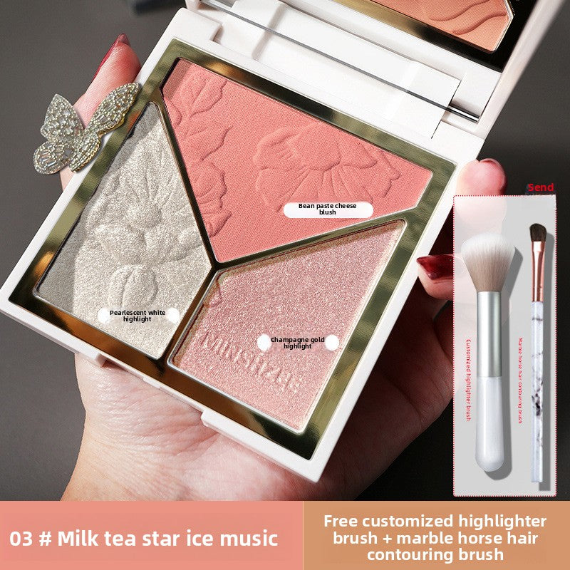 Nose Shadow Blush New Makeup High-gloss Finishing