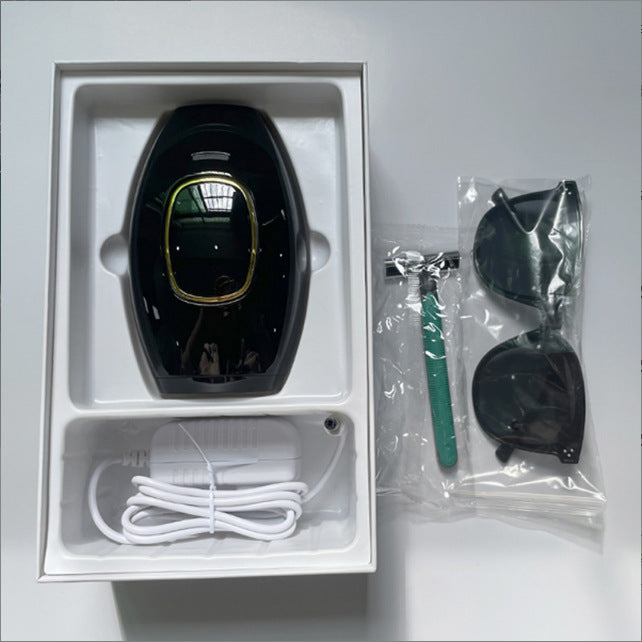 Portable Laser Hair Removal Device with Skin Rejuvenation