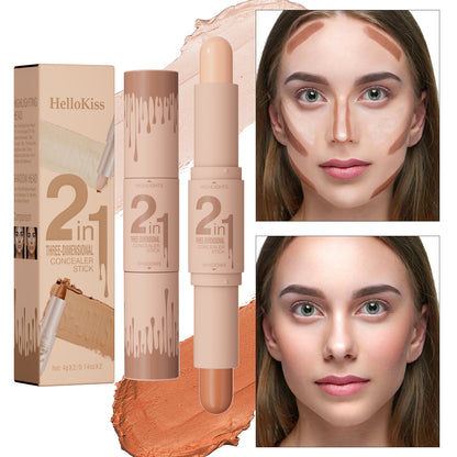 Makeup Three-dimensional Face Double-head Fit Stick