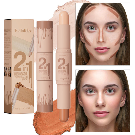 Makeup Three-dimensional Face Double-head Fit Stick