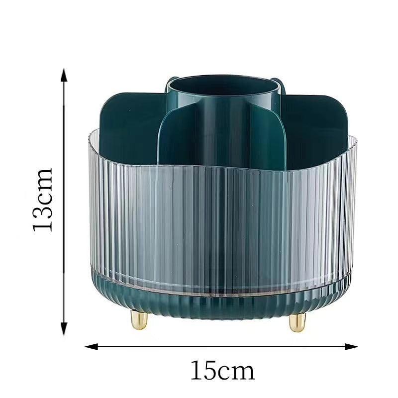 Makeup brush storage case