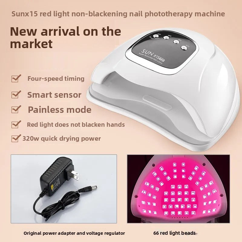 LED Nail Lamp with Red Light Technology