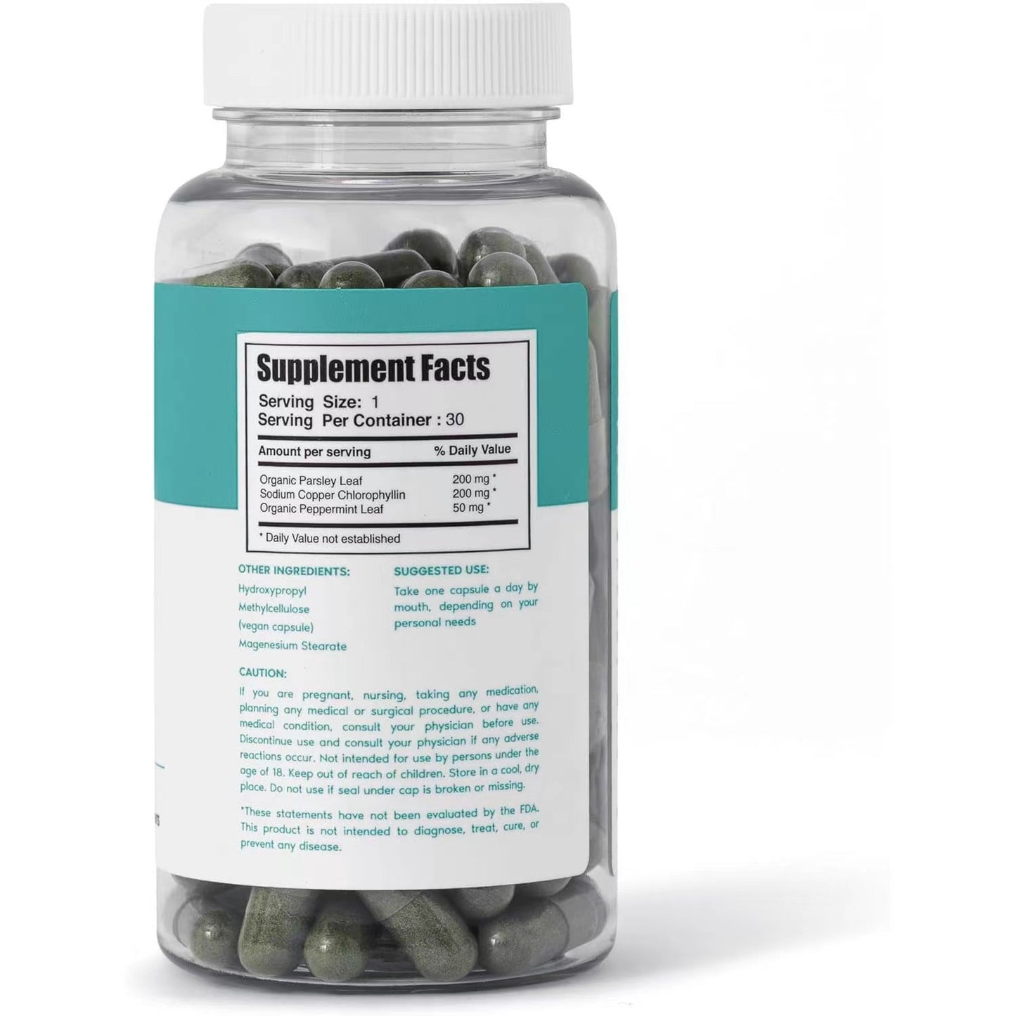 Chlorophyll Capsules for Health Support