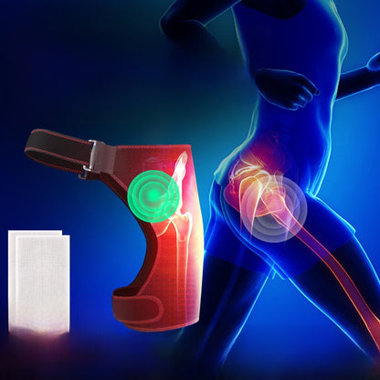 Adjustable Temperature Hip Therapy Device with Hot Compress and Massage