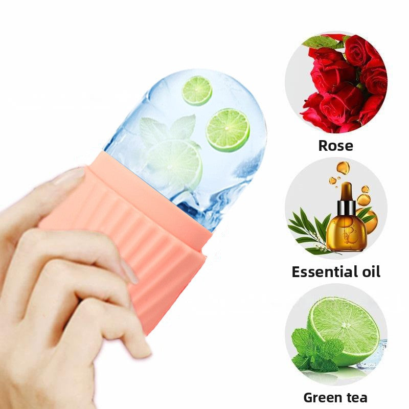 Silicone Ice Mould Massage Facial Pore Shrinkage Care Ice Mould
