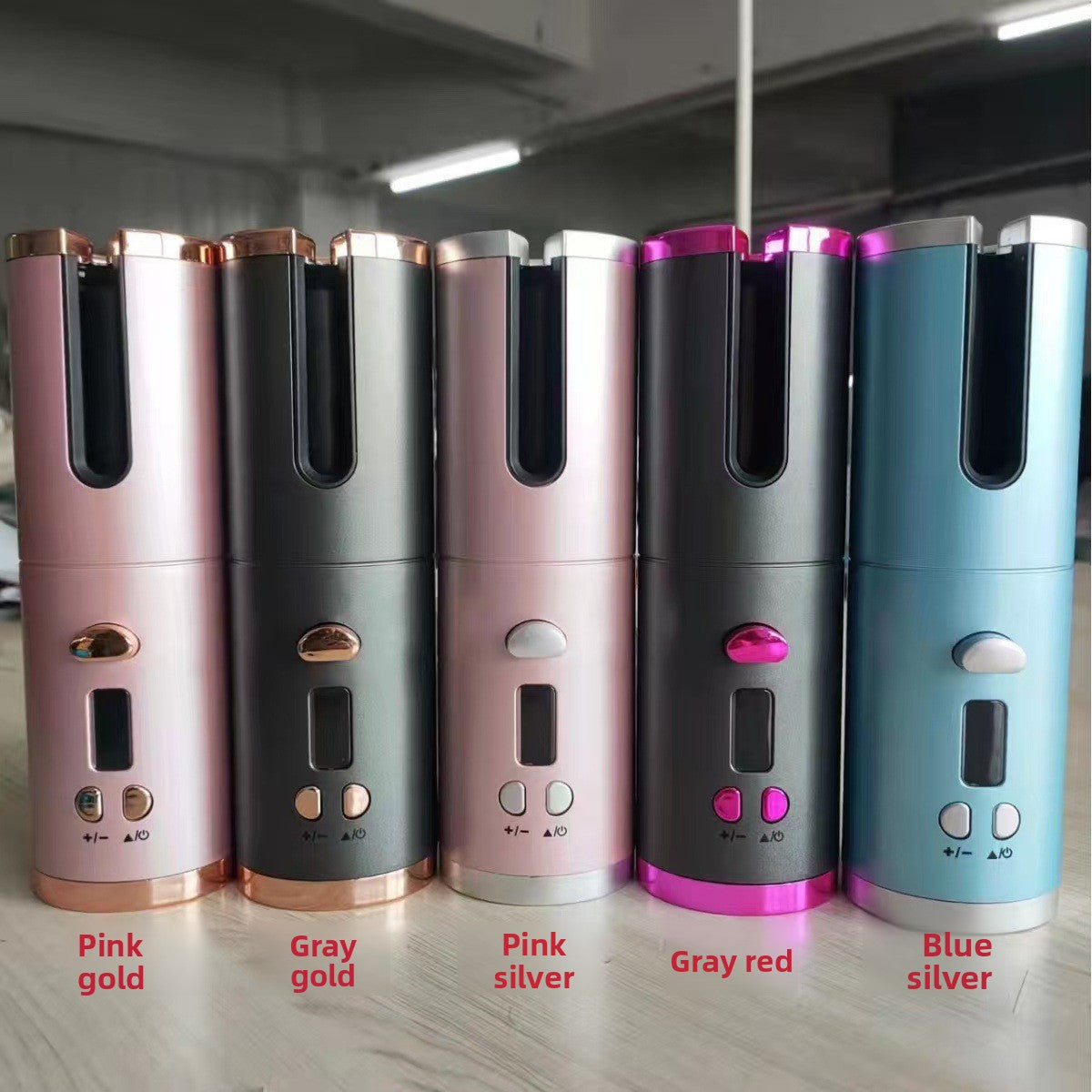 Rechargeable Wireless Hair Curling Iron