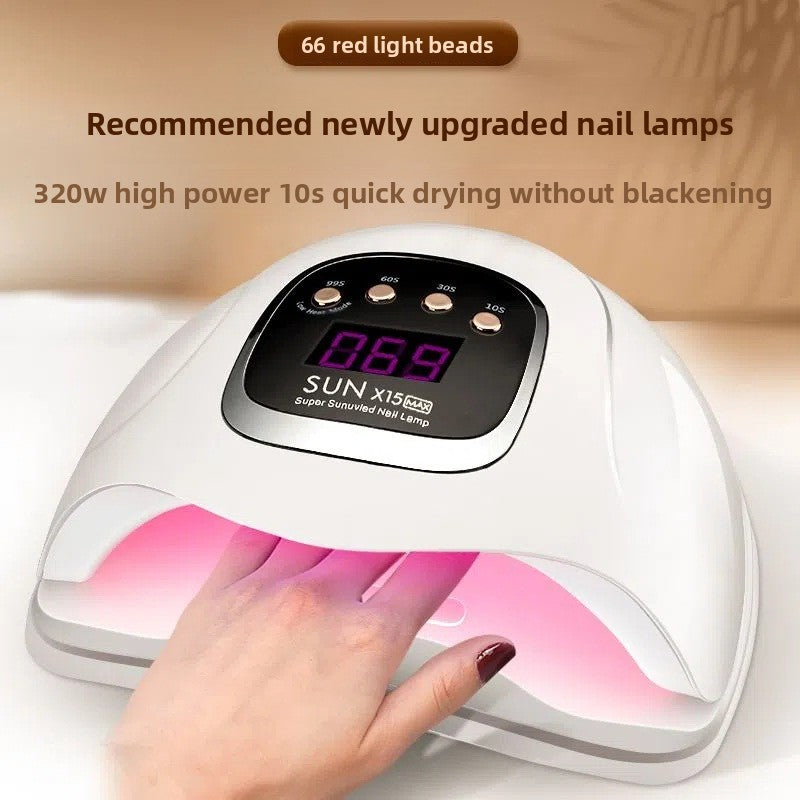 LED Nail Lamp with Red Light Technology
