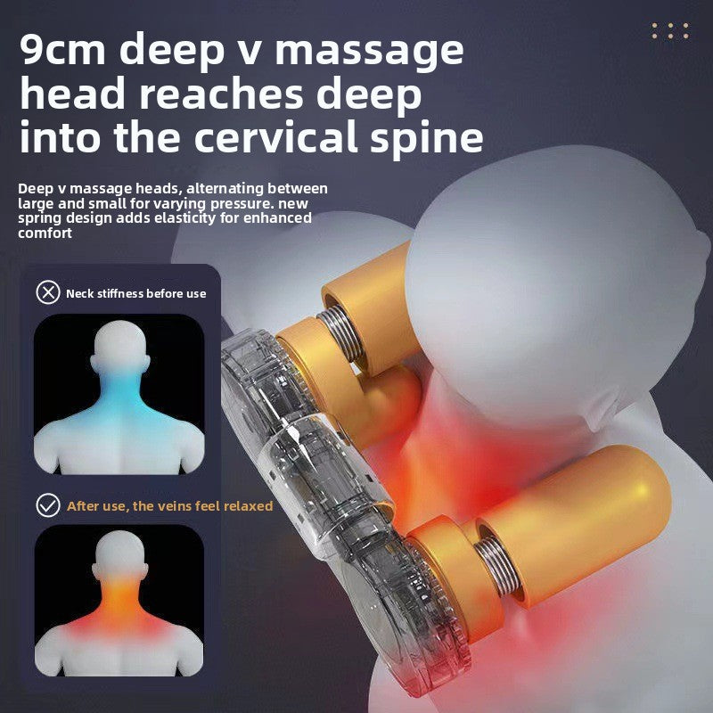 Massage cushion intelligent waist massager