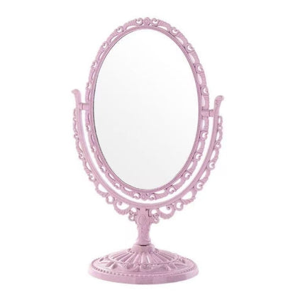 European-style double-sided makeup mirror