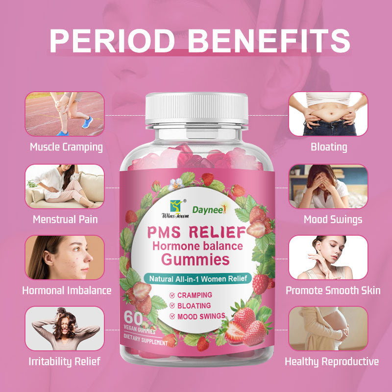 Women's Health Hormone Balance Gummies Relieve Premenstrual Syndrome
