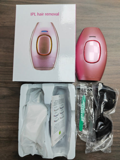 Portable Laser Hair Removal Device with Skin Rejuvenation