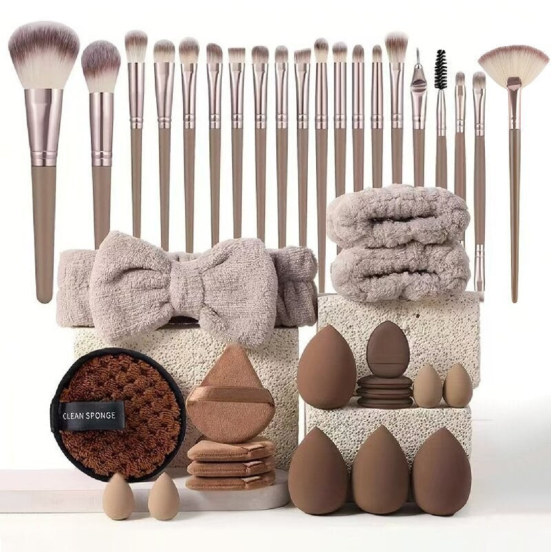 Makeup Sponge and Brush Set