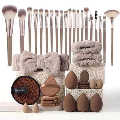 Makeup Sponge and Brush Set
