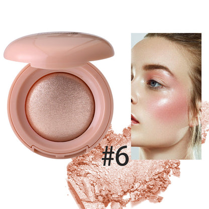 Potato puree highlighter powder for facial makeup
