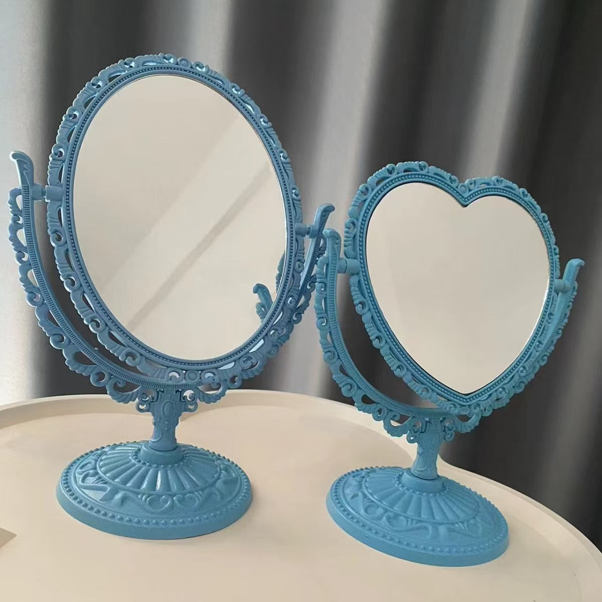 European-style double-sided makeup mirror
