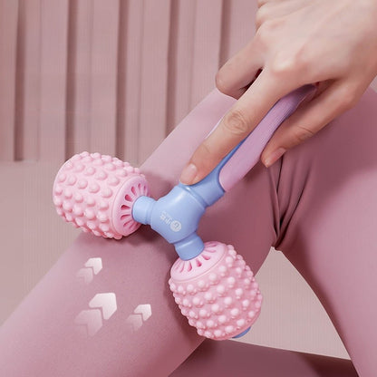 Yoga silicone massage stick for legs