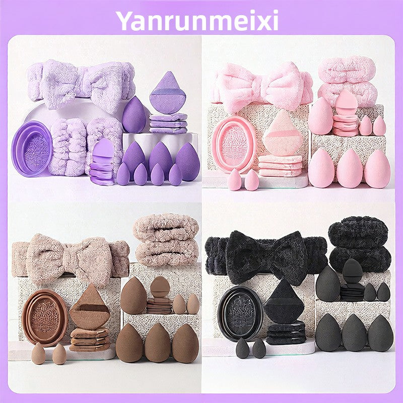 Makeup Sponge and Brush Set