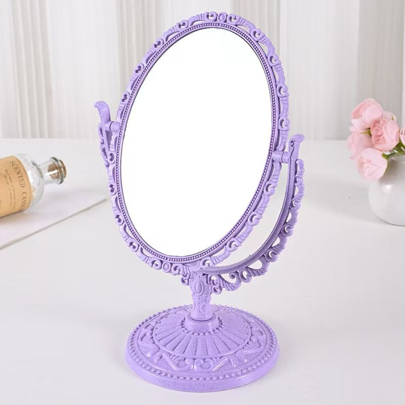European-style double-sided makeup mirror