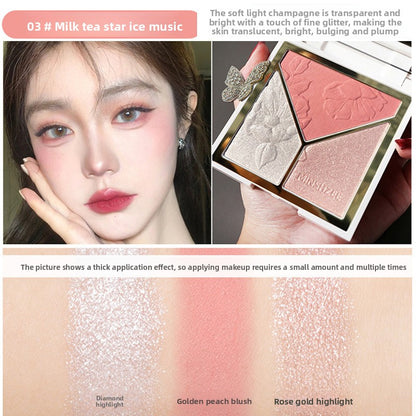 Nose Shadow Blush New Makeup High-gloss Finishing