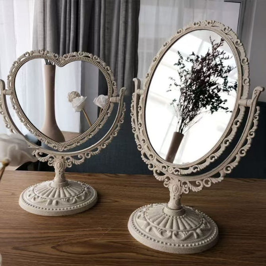 European-style double-sided makeup mirror