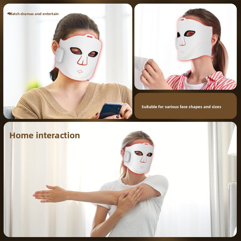 Wireless LED Photon Therapy Facial Mask