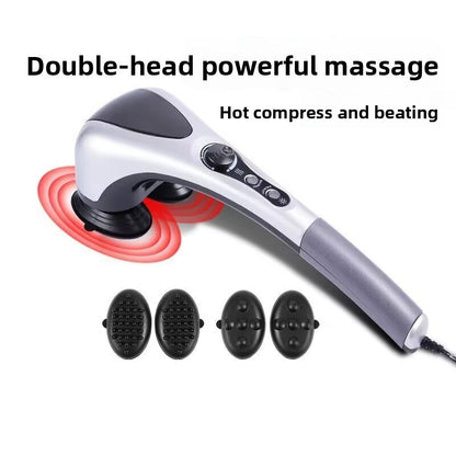 Double Head Massage Stick with Infrared Vibration