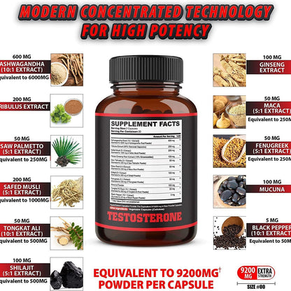 Testosterone capsules