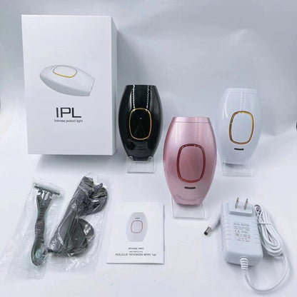 Portable Laser Hair Removal Device with Skin Rejuvenation