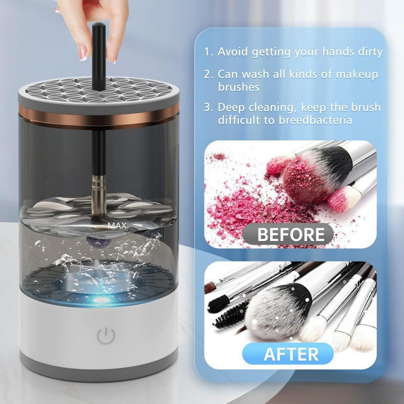 Electric Makeup Brush Cleaner with Quick Drying