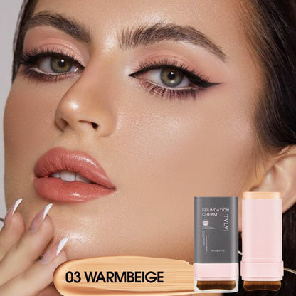 Concealer Foundation Stick with Brush Head Waterproof Natural Makeup