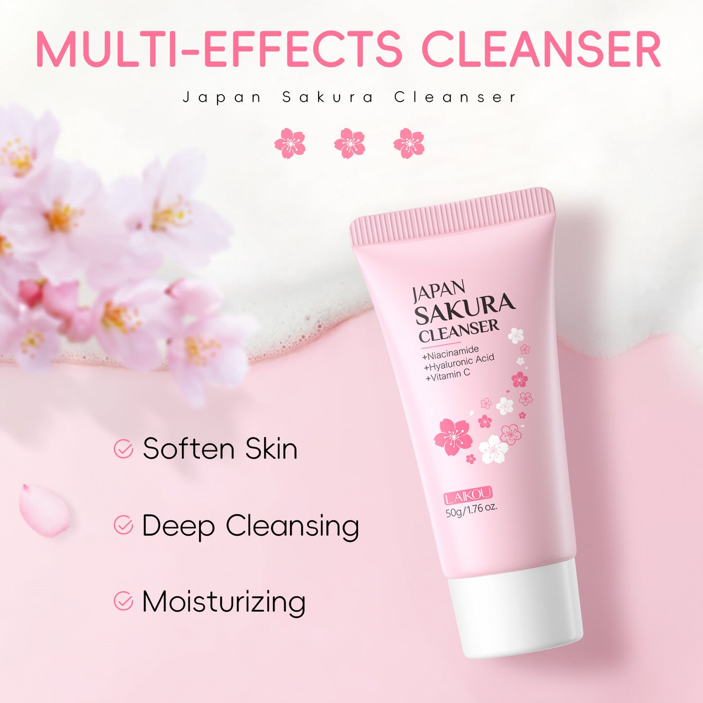 Skin Cleansing Pores Hydrating Facial Cleanser