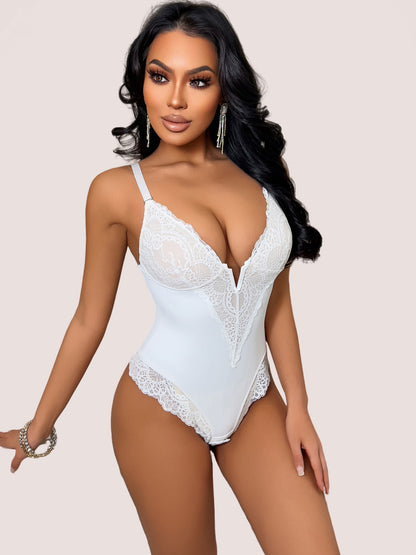 Lace Shapewear One-Piece Women's Underwear
