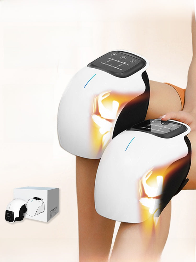 Knee joint physiotherapy massage device