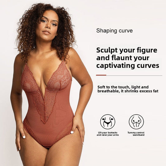 Lace Shapewear One-Piece Women's Underwear