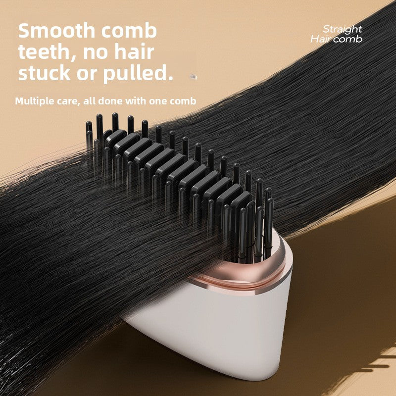 Rechargeable Wireless Hair Straightener Comb