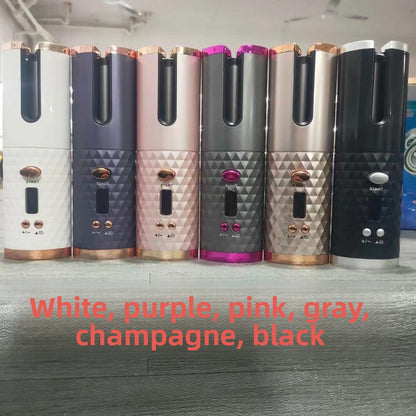 Rechargeable Wireless Hair Curling Iron