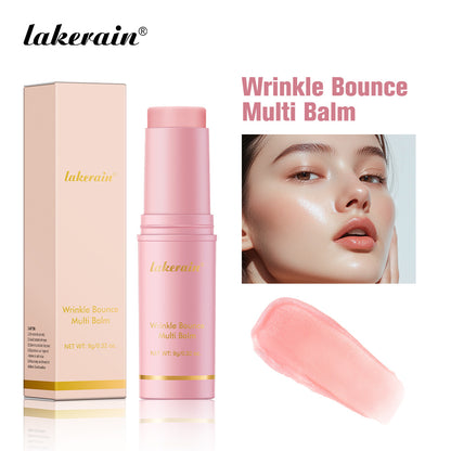 Pink Multifunctional Moisturizing Cream Stick for Face and Lips