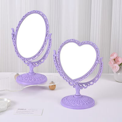 European-style double-sided makeup mirror
