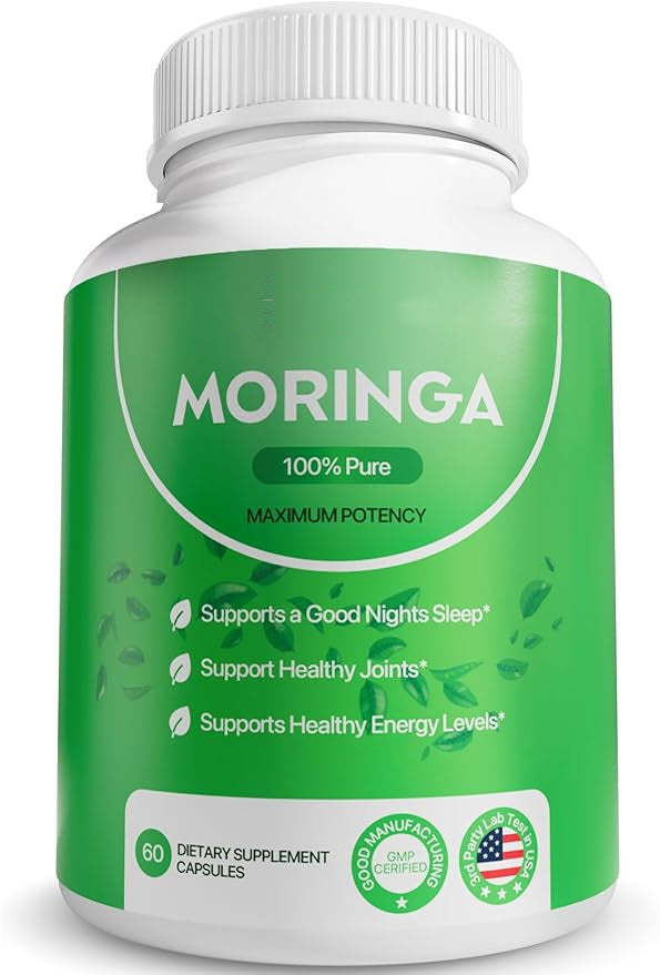 Moringa vitamin capsules