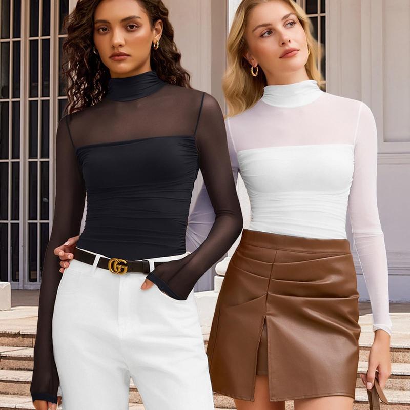 Women's shapewear long-sleeved bodysuit