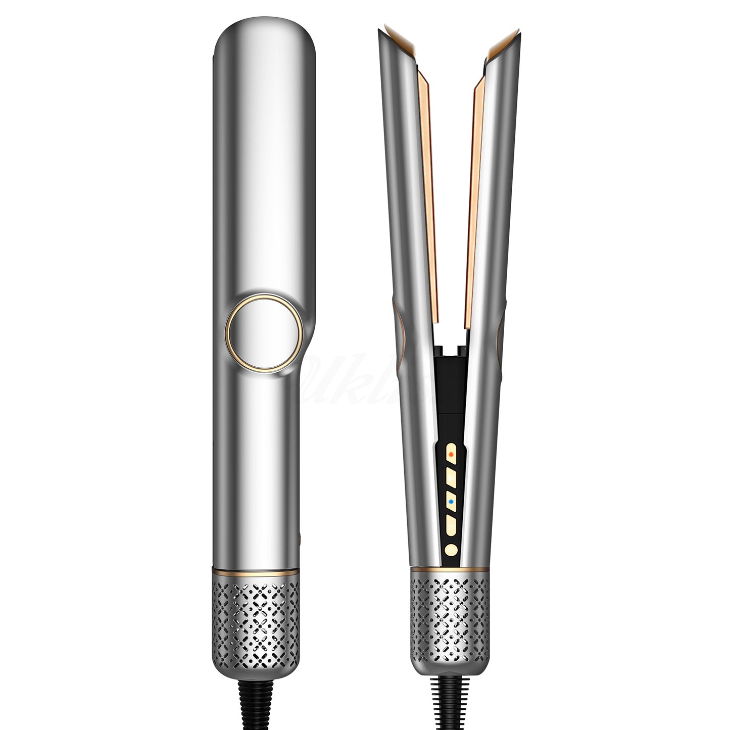 Hair dryer for straightening hair