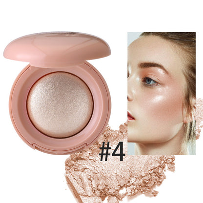 Potato puree highlighter powder for facial makeup
