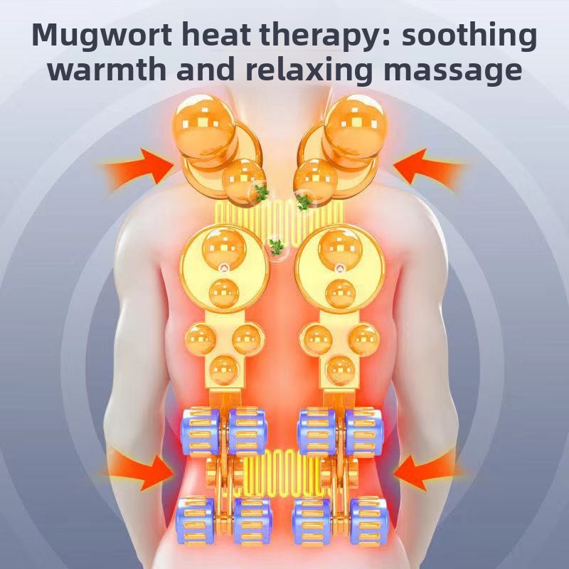 Massage cushion intelligent waist massager