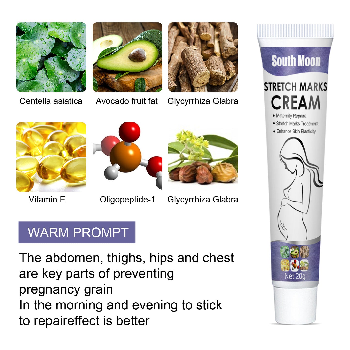 Skin Repair Cream for Stretch Marks
