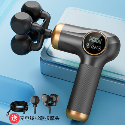 Electric Muscle Massage Gun with Multiple Attachments