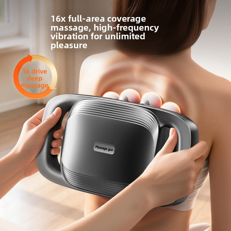 Multi-Head Deep Tissue Massage Gun