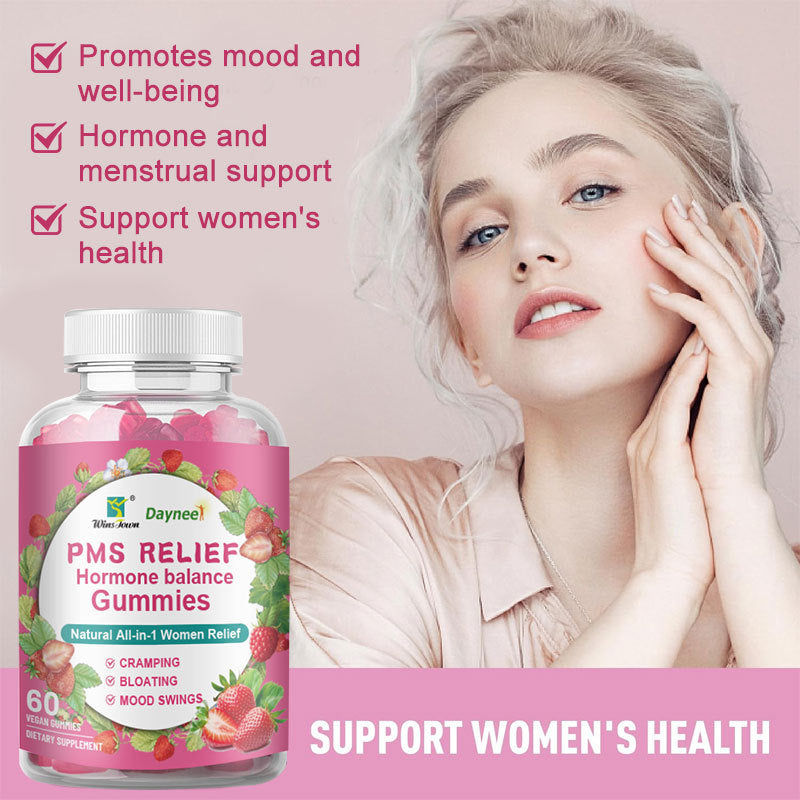 Women's Health Hormone Balance Gummies Relieve Premenstrual Syndrome