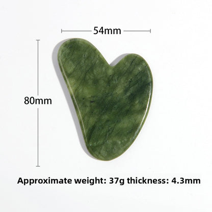 Natural jade beauty container